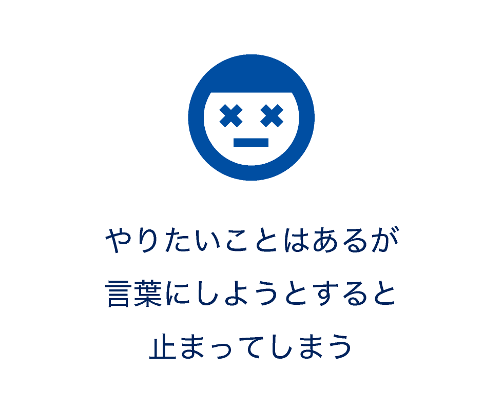 合同会社ヘキサゴンブリッジ-新規事業　伴走　伴奏　支援-やりたいことはあるが言葉にしようとすると止まってしまう